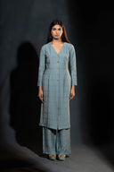 Lobelia Slate Blue Long Co-Ord Set