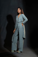 Lobelia Slate Blue Long Co-Ord Set