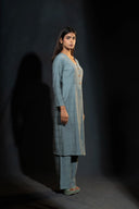 Lobelia Slate Blue Long Co-Ord Set