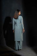 Lobelia Slate Blue Long Co-Ord Set