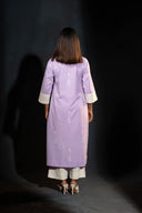 Clover Mauve Kurta Set