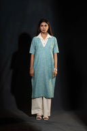 Buttercup Teal Blue Kurta Set