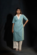 Buttercup Teal Blue Kurta Set