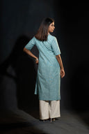 Buttercup Teal Blue Kurta Set