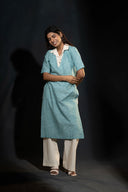 Buttercup Teal Blue Kurta Set