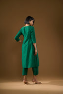 Tulip Emerald Wrap Co-Ord Set