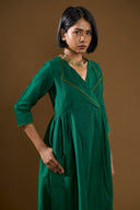 Tulip Emerald Wrap Co-Ord Set