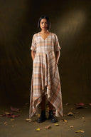 Tiger Lily Asymmetrical Plaid Dress