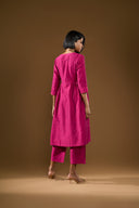 Tulip Fuchsia Wrap Co-Ord Set