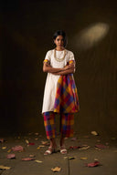 Tuberose Asymmetrical Kurta Set