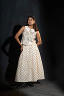 Begonia Ivory Skirt & Top Set