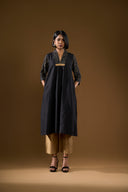 Marigold Black & Gold Kurta Set