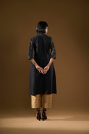 Marigold Black & Gold Kurta Set