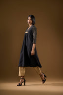 Marigold Black & Gold Kurta Set