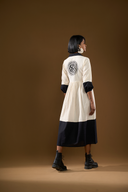 Poppy Off-white Mandala Dress