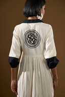 Poppy Off-white Mandala Dress