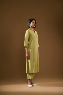Lily Pastel Green Silk Kurta Set