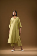 Lily Pastel Green Silk Kurta Set