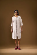 Dahlia Ivory Shacket Dress