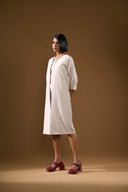 Dahlia Ivory Shacket Dress