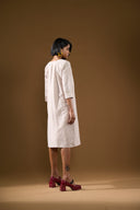 Dahlia Ivory Shacket Dress