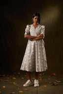 SweetPea Ivory Wrap Dress