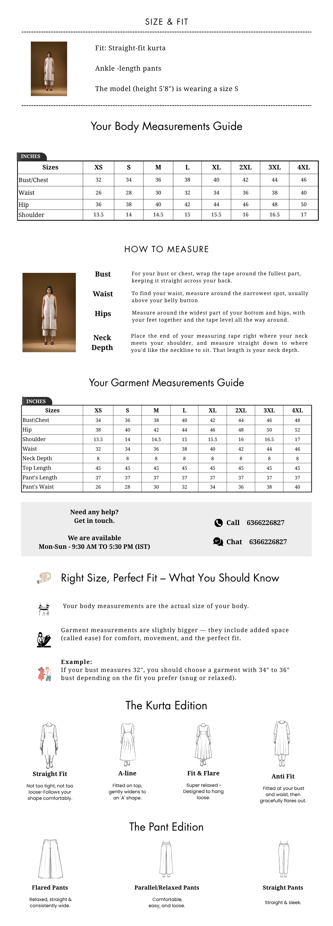 Size Guide