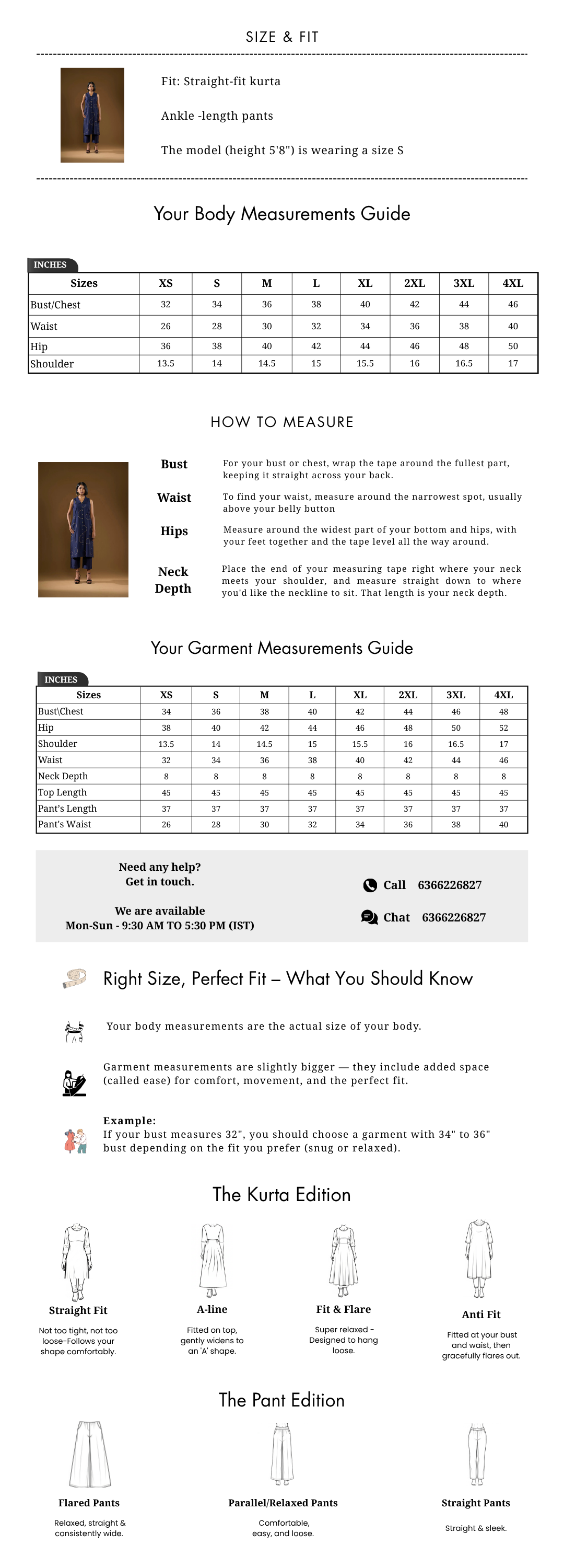Size Guide