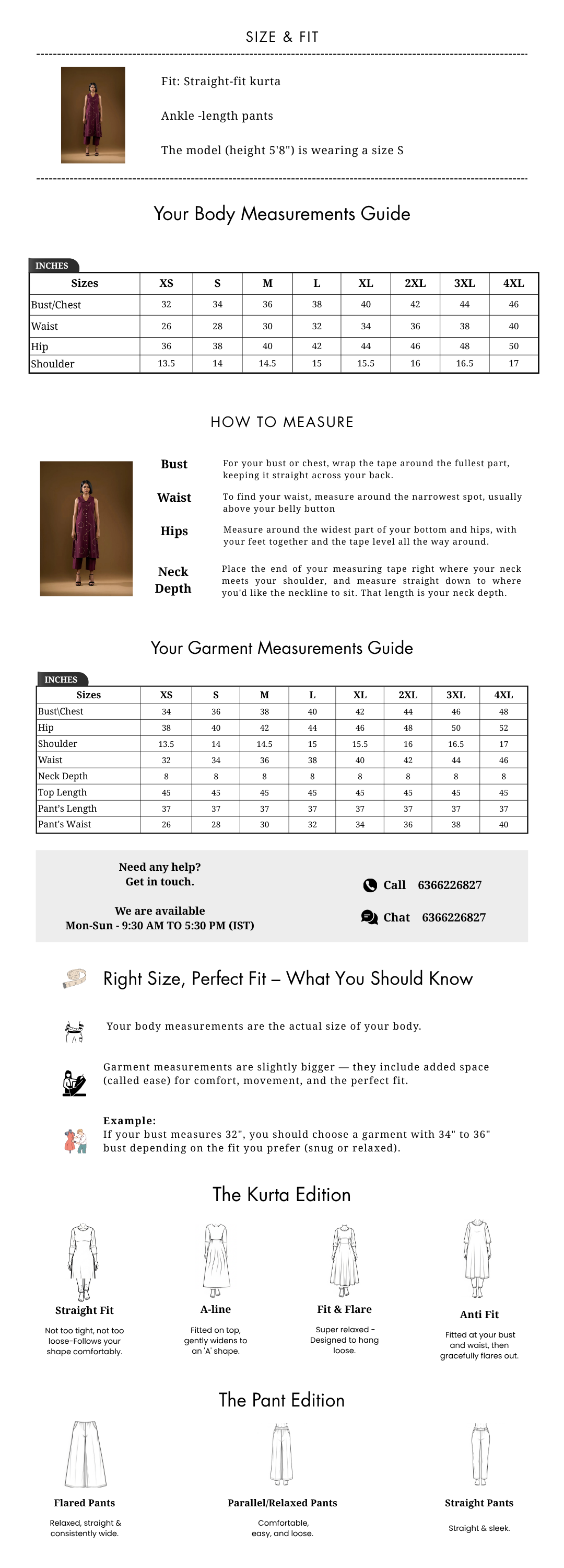 Size Guide