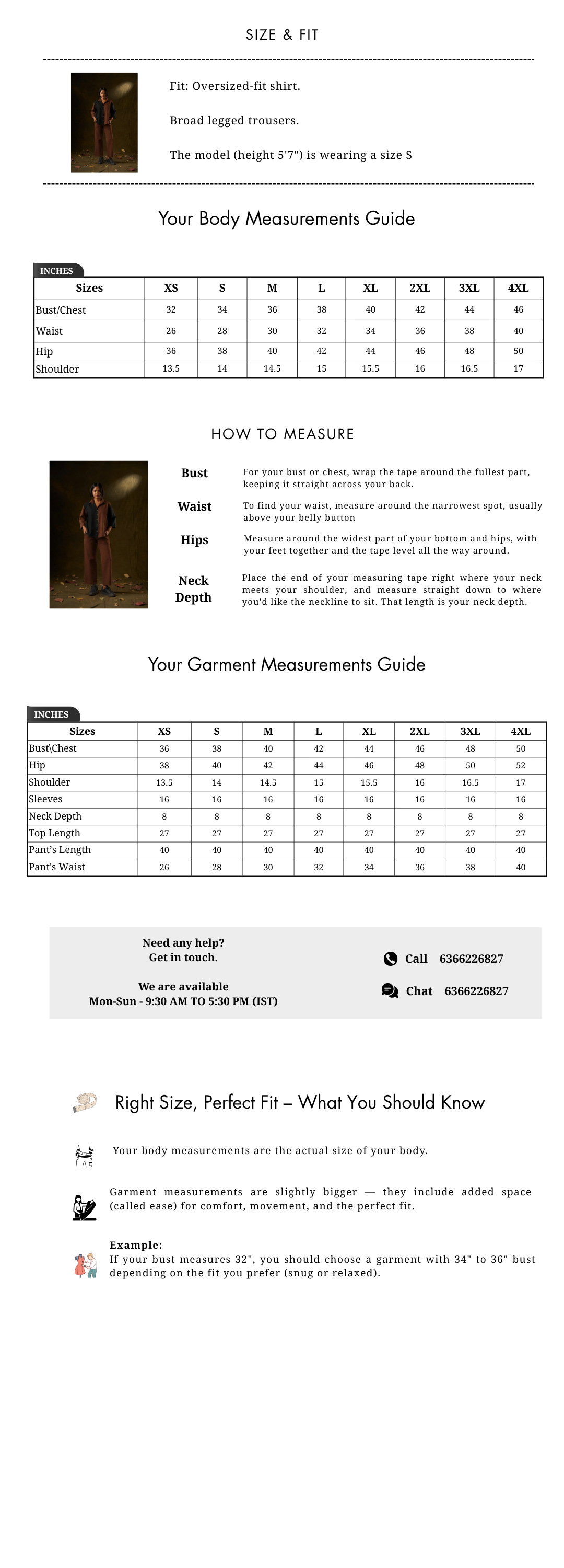 Size Guide
