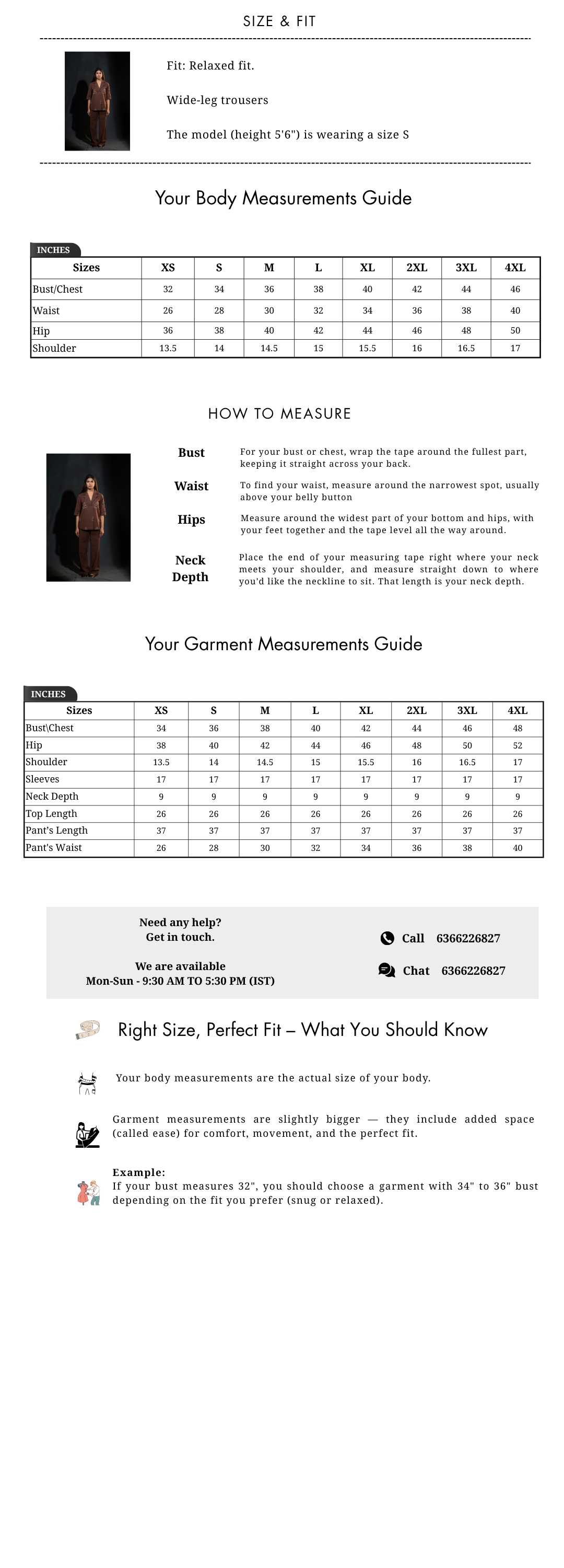 Size Guide