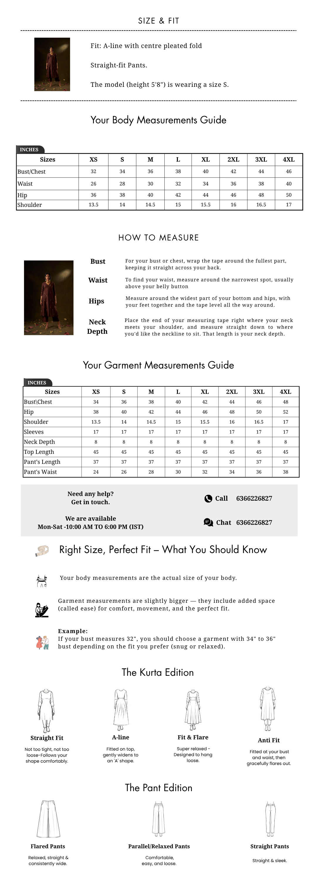 Size Guide