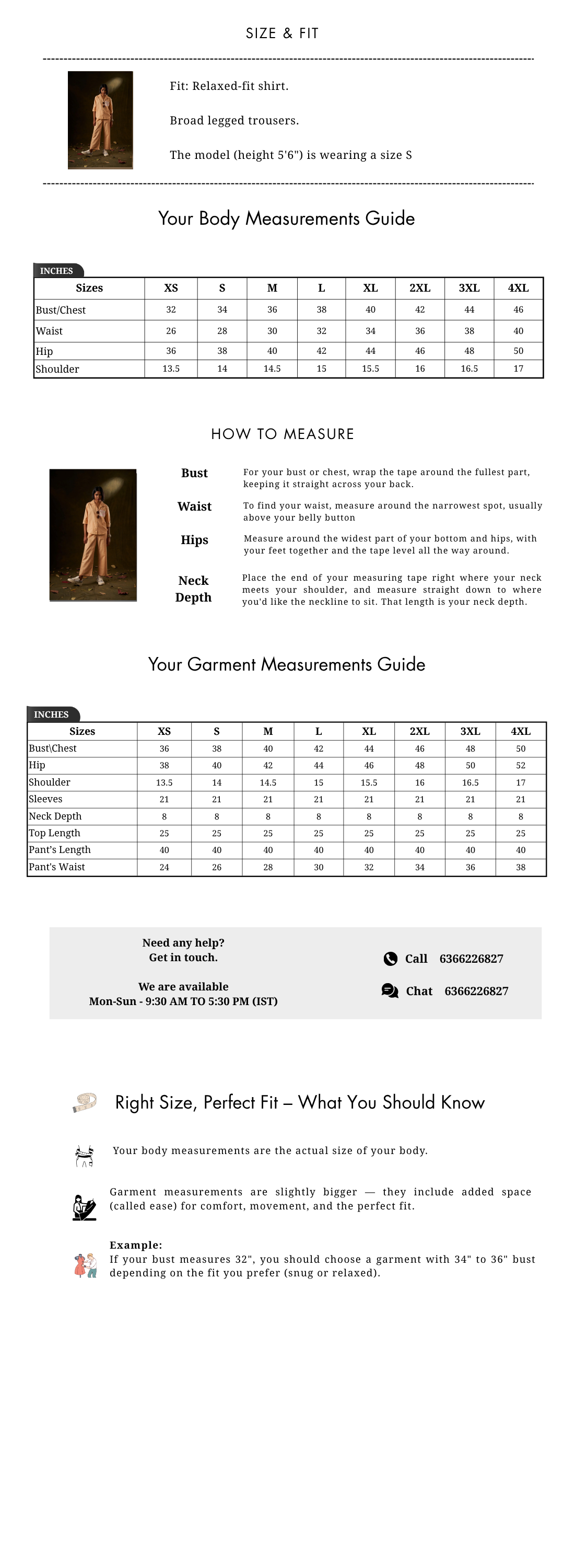 Size Guide