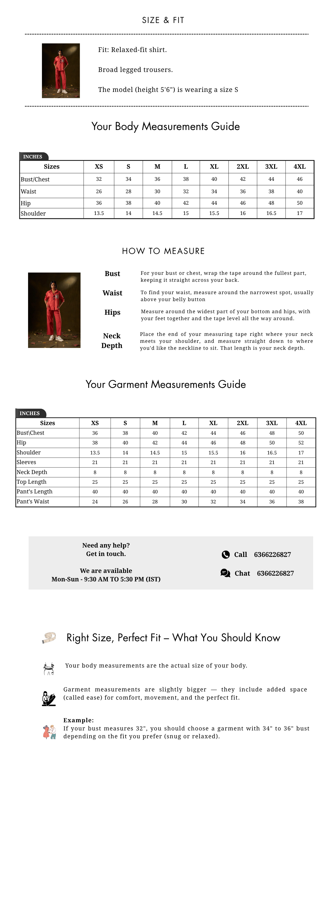 Size Guide