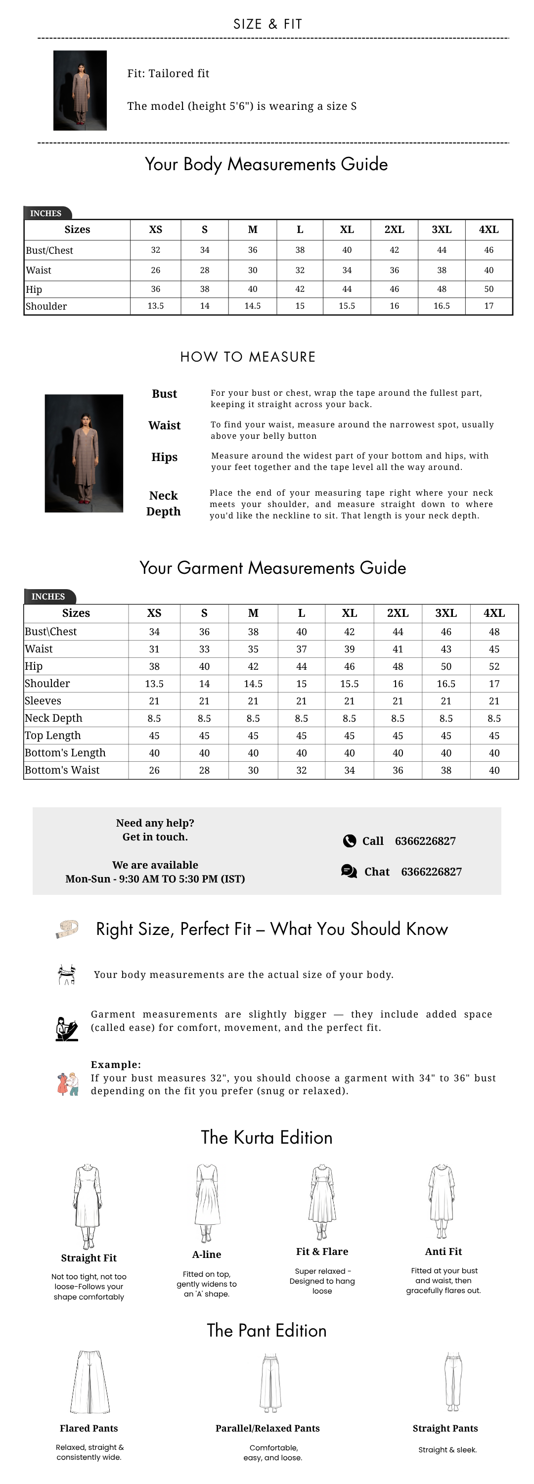 Size Guide