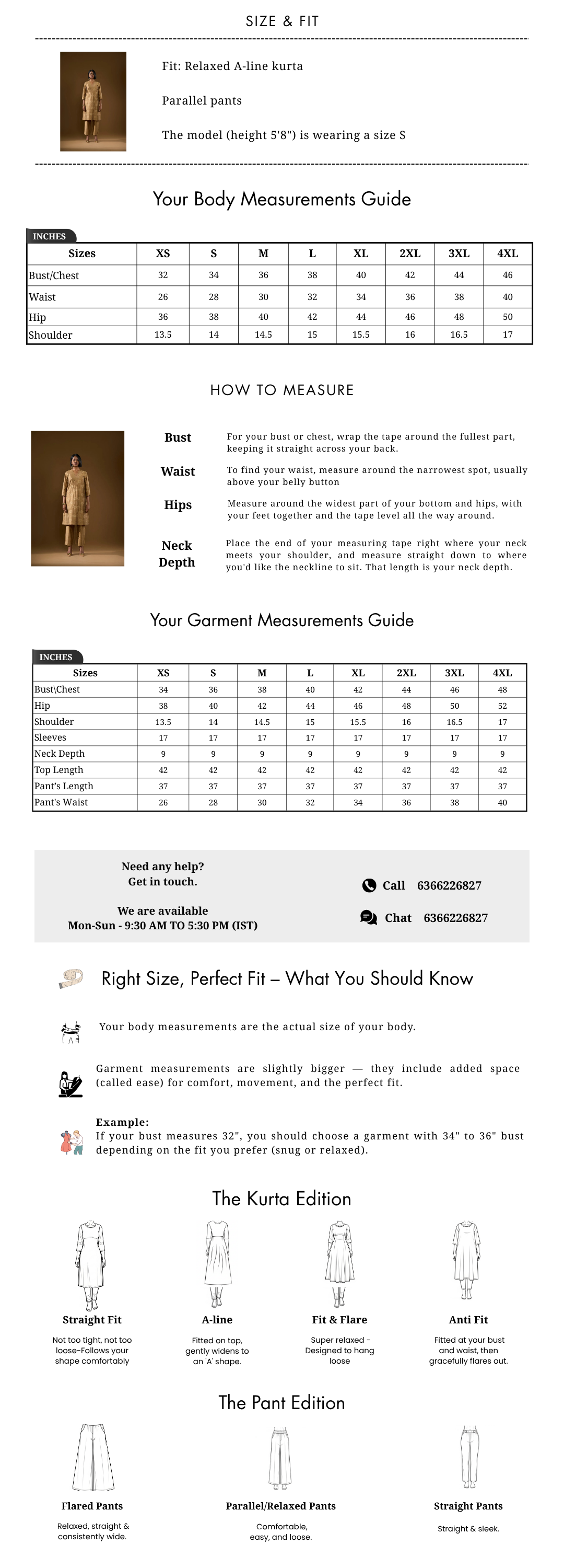 Size Guide