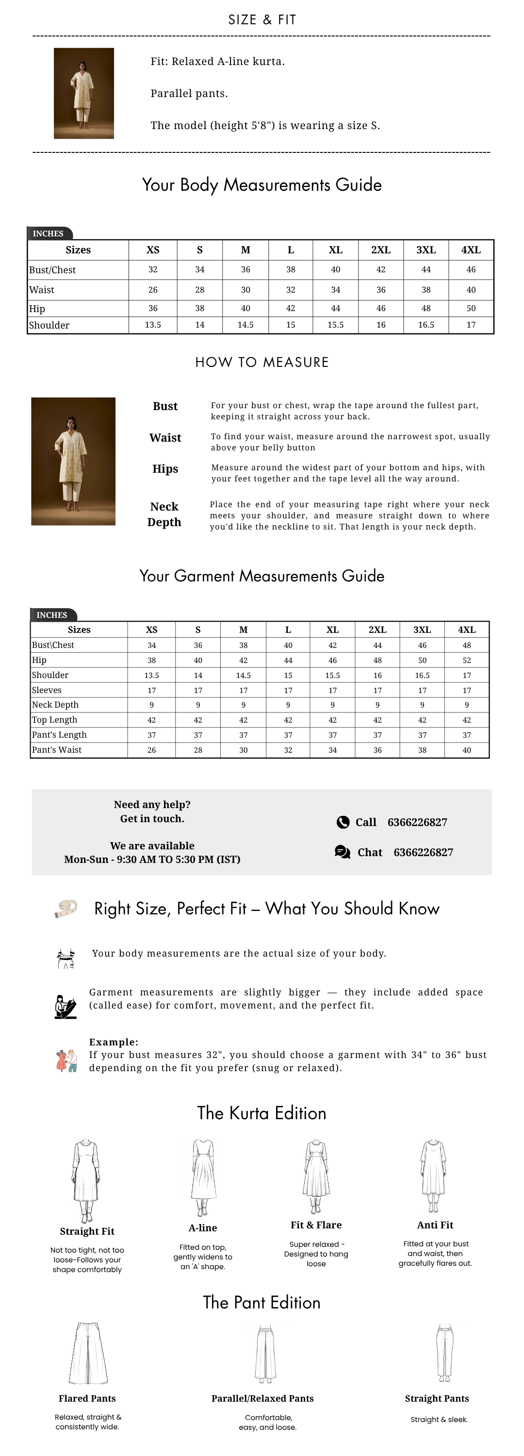 Size Guide