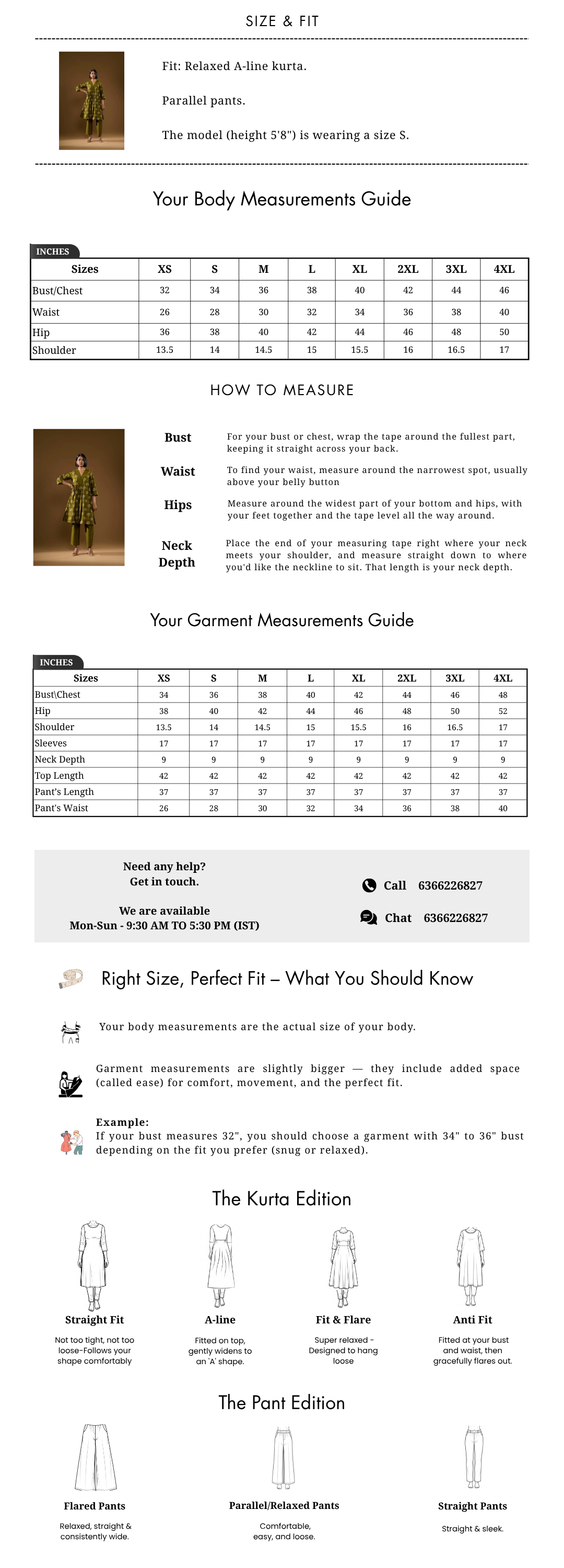 Size Guide