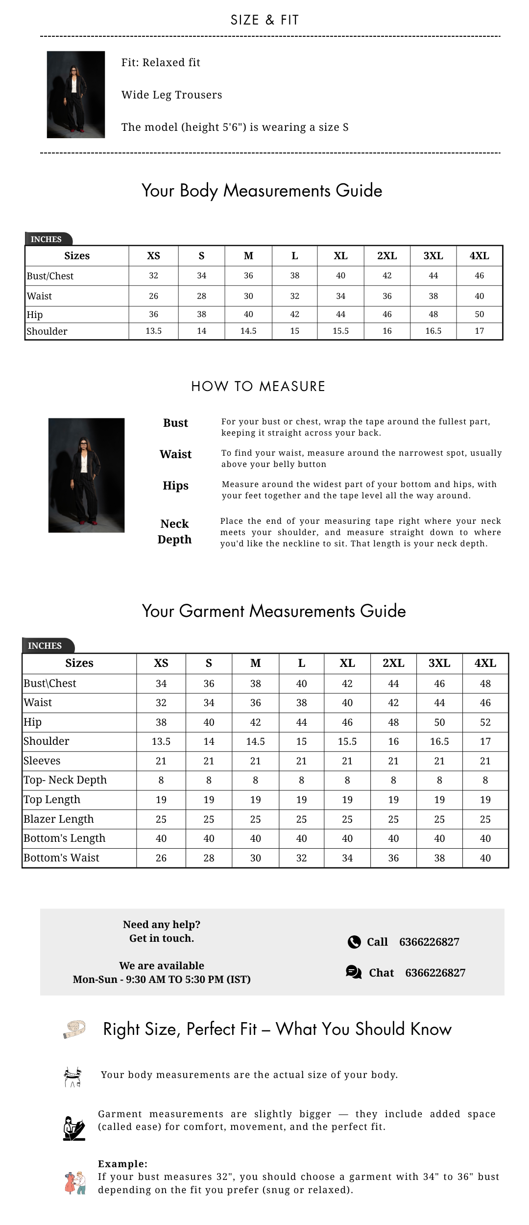 Size Guide