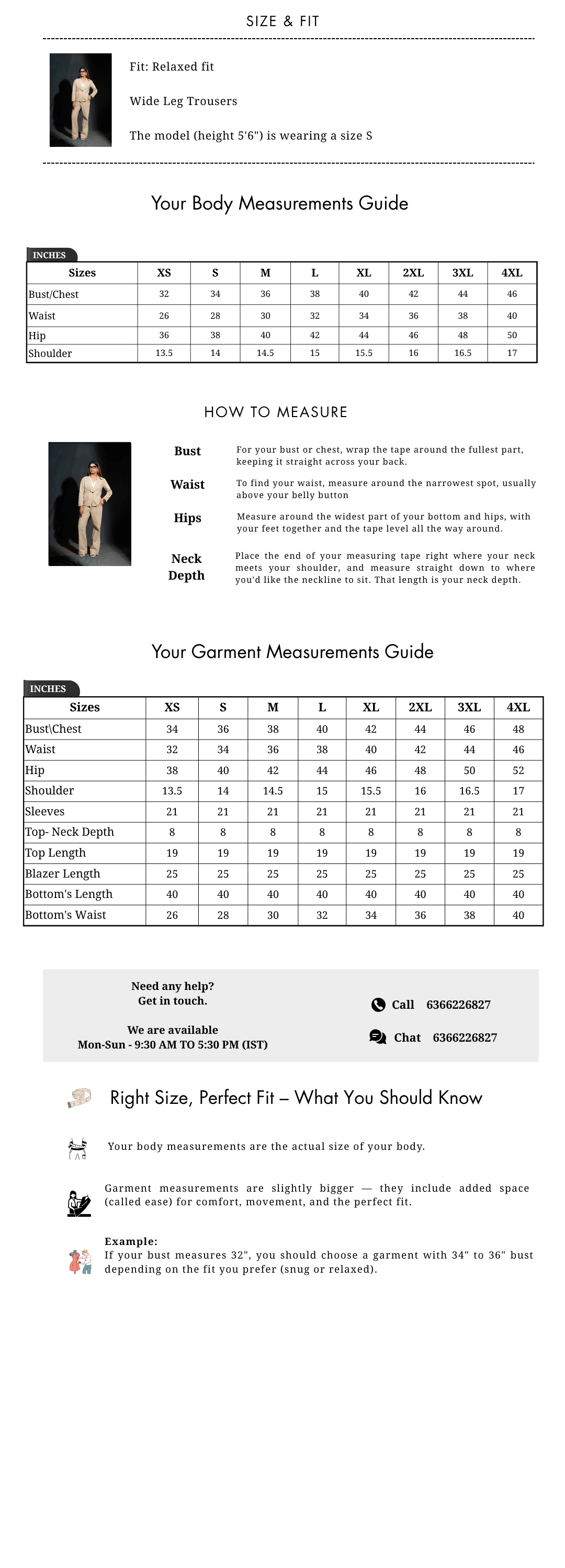 Size Guide