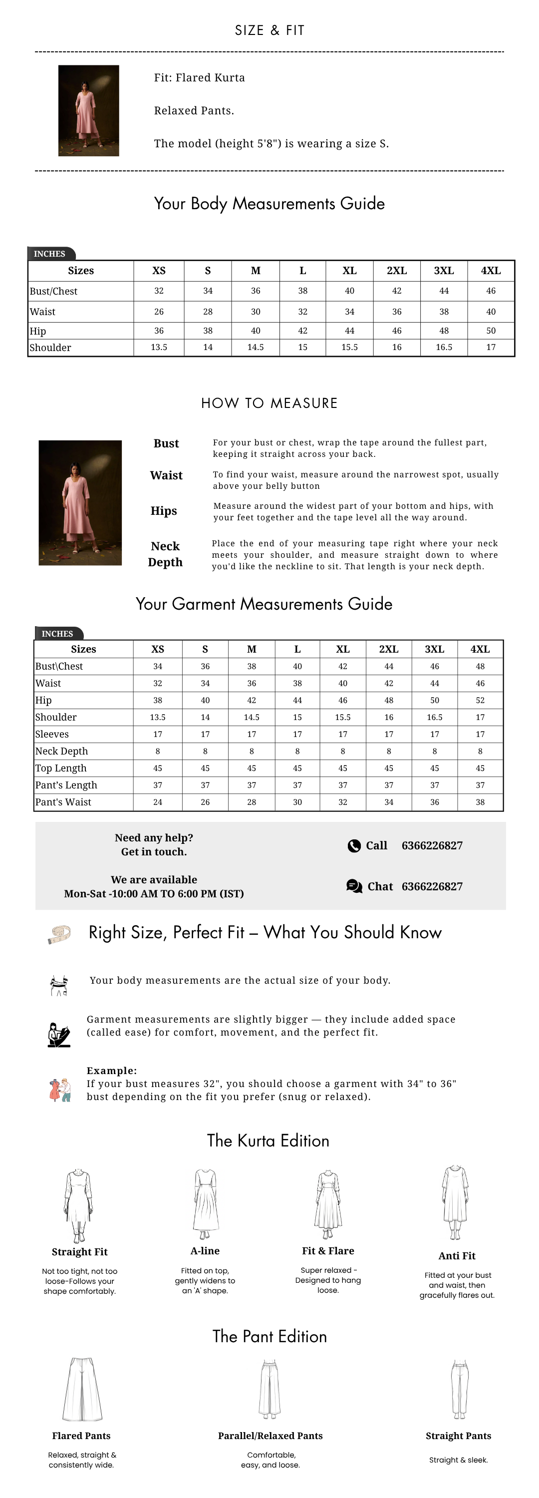 Size Guide