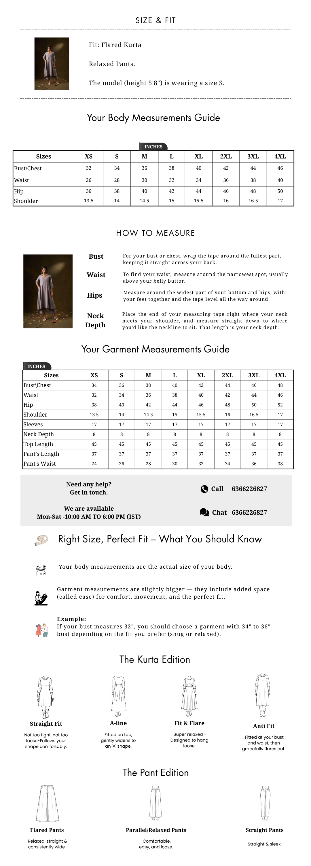Size Guide
