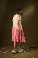 Hollyhock Gingham Panel Dress