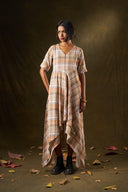 Tiger Lily Asymmetrical Plaid Dress