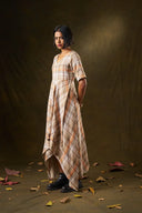 Tiger Lily Asymmetrical Plaid Dress