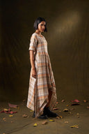 Tiger Lily Asymmetrical Plaid Dress