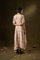 Tiger Lily Asymmetrical Plaid Dress