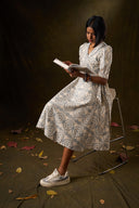 SweetPea Ivory Wrap Dress