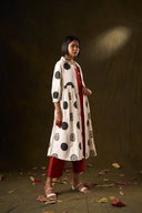 Morning Glory Rust & Polka Shacket Set
