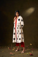 Morning Glory Rust & Polka Shacket Set